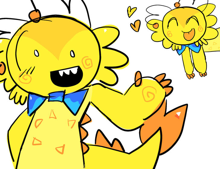 coloured