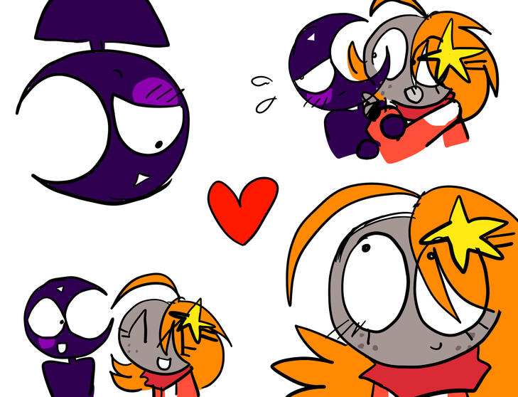 coloured